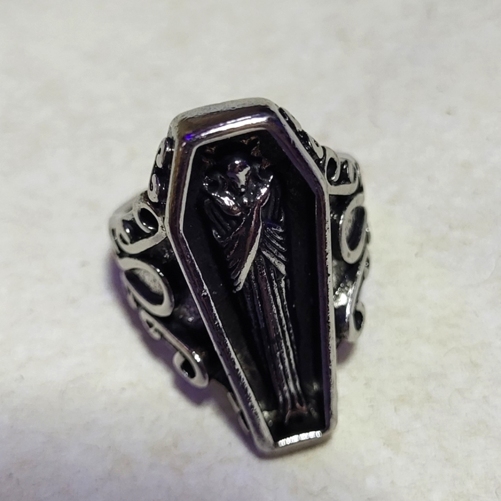 Size 6 Coffin Ring